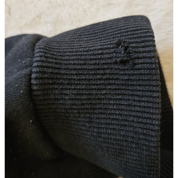 Adidas  Men's cotton Blend Black Hoodie With Logo Men’s Size Small - Picture 9 of 9